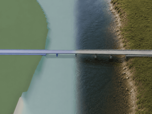 Socavación en puentes: cómo calcularla paso a paso y verla en 3D