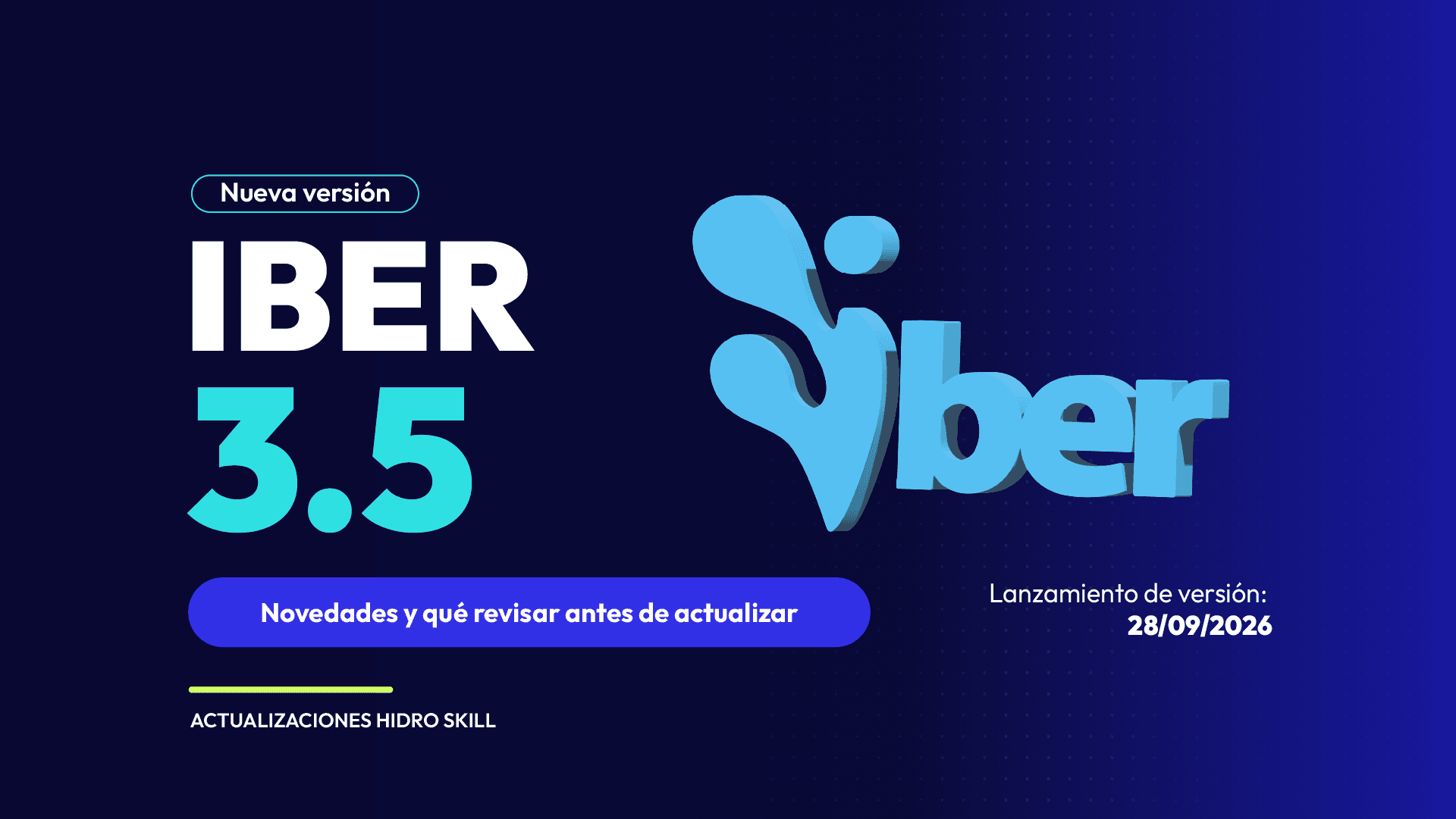 Iber 3.5: novedades de Iber-1D, rendimiento y qué revisar antes de actualizar